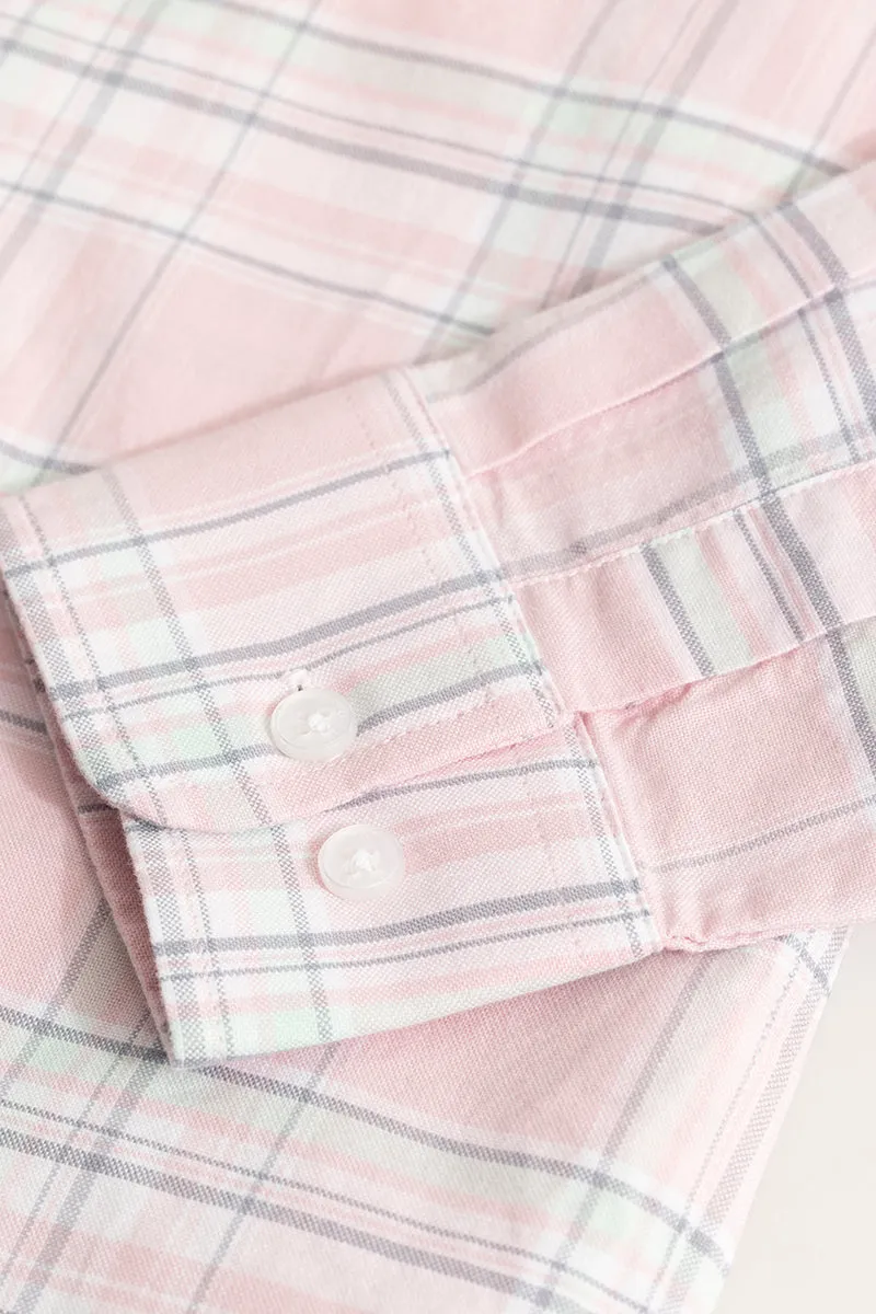 Tartan Matrix Pink Checks Shirt