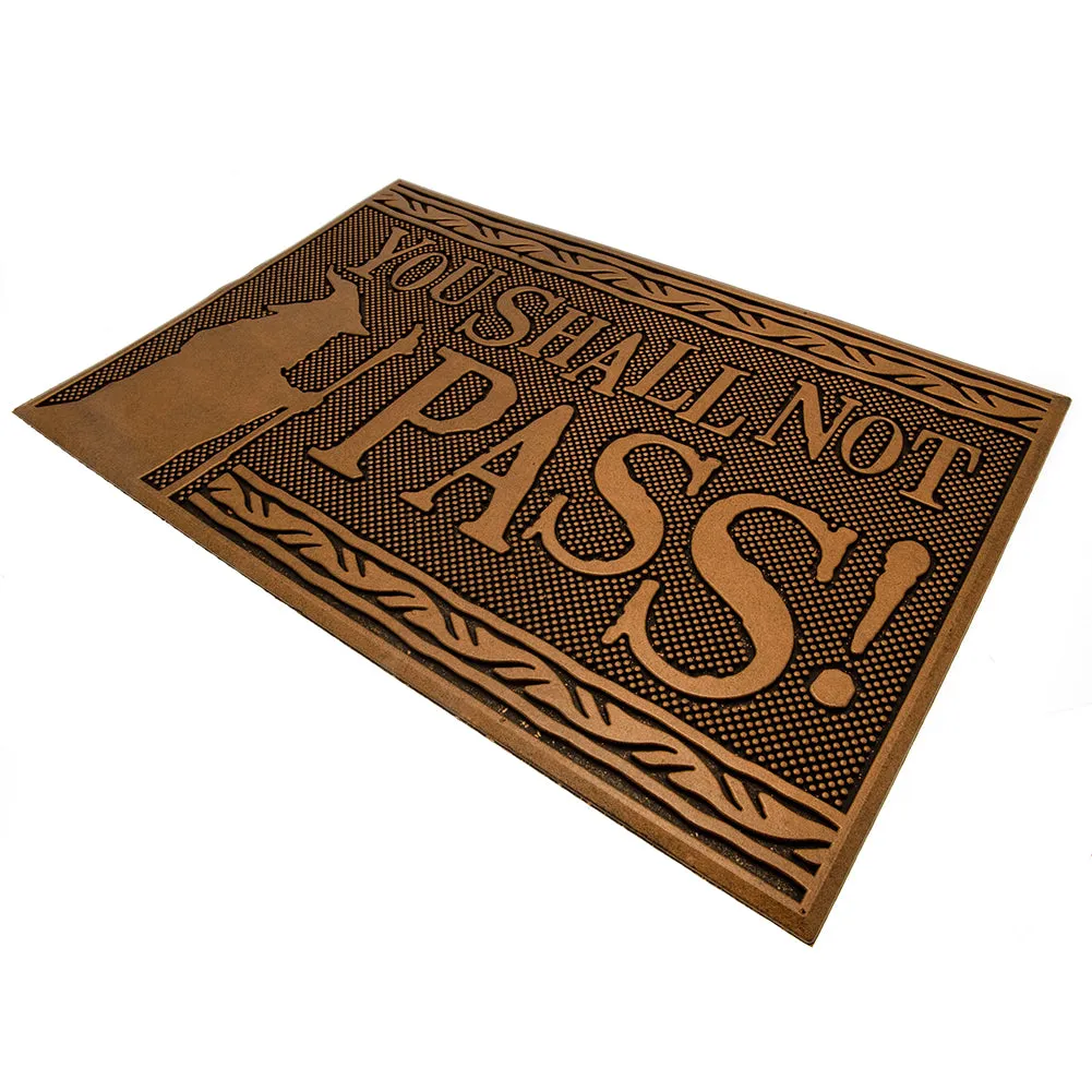 The Lord Of The Rings Rubber Doormat