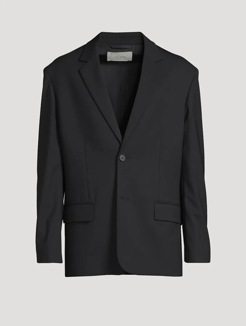 THE ROW Eligio Wool Jacket