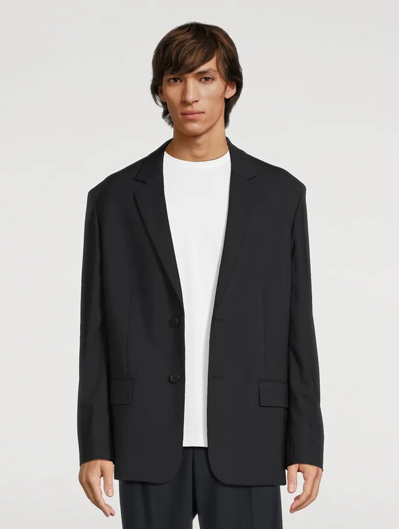 THE ROW Eligio Wool Jacket