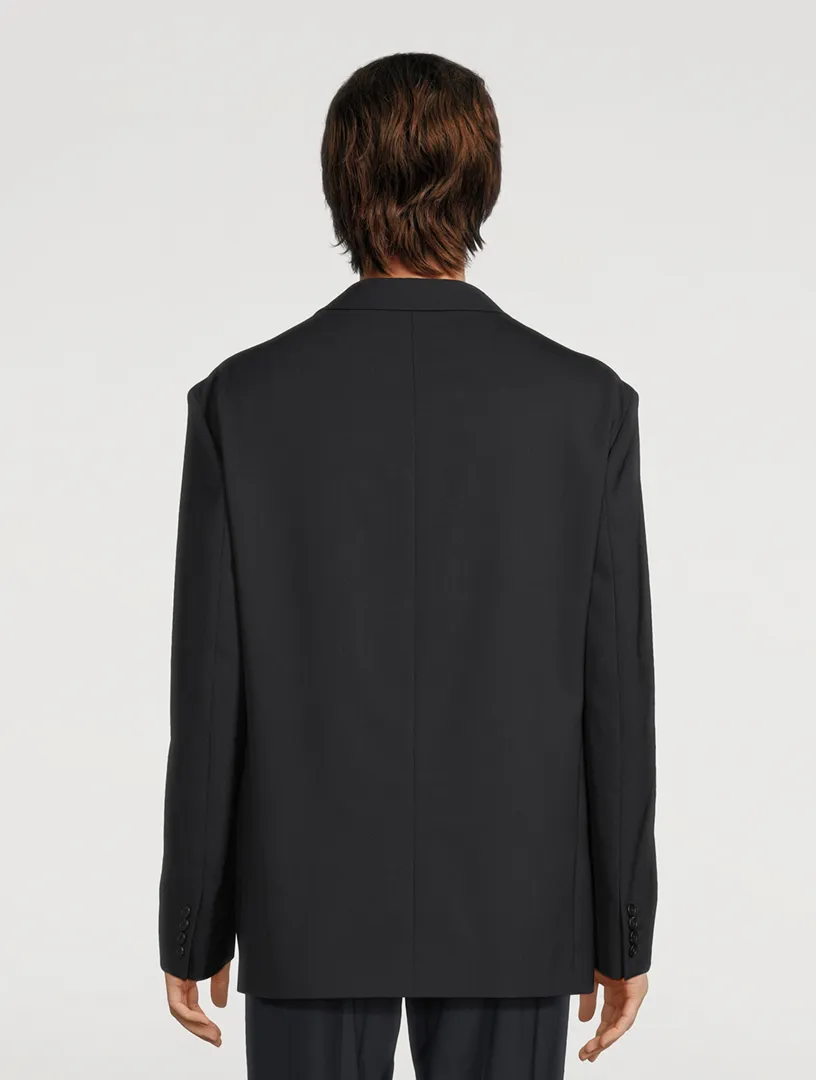 THE ROW Eligio Wool Jacket