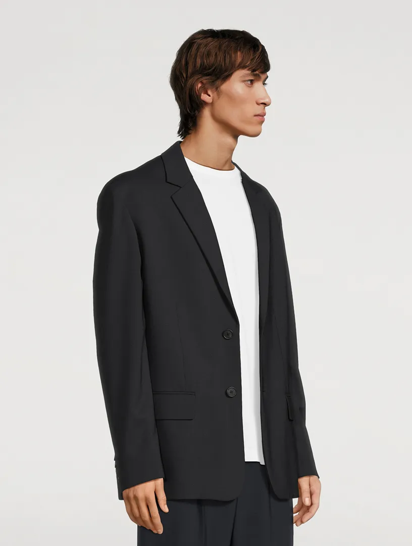 THE ROW Eligio Wool Jacket