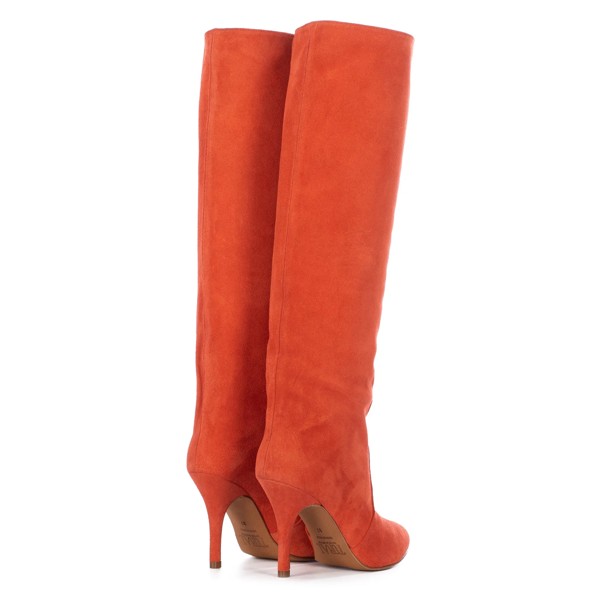 TROPICAL SUEDE KNEE-HIGH BOOTS