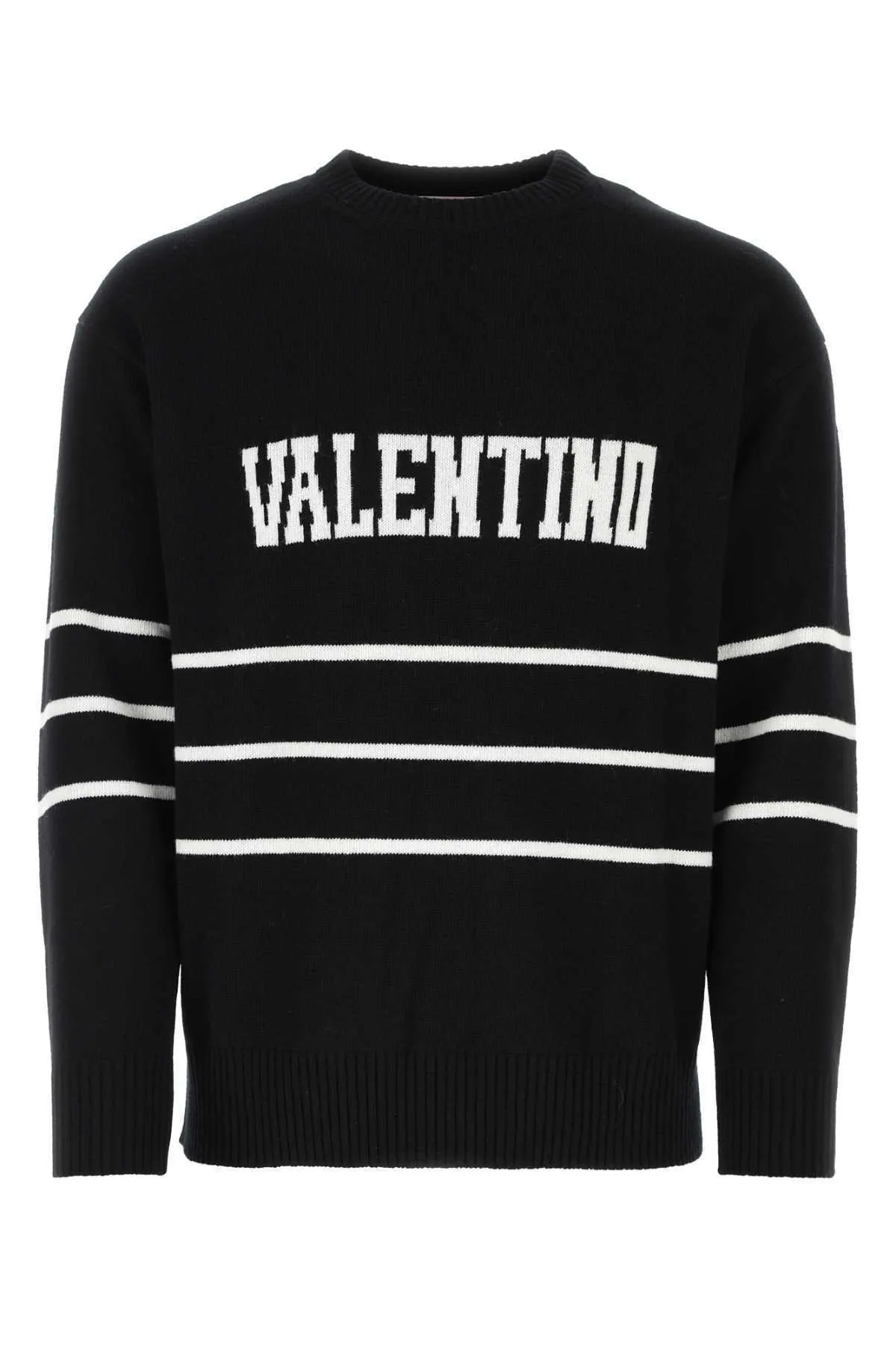 VALENTINO  |Valentino Embroidered Crewneck Sweater