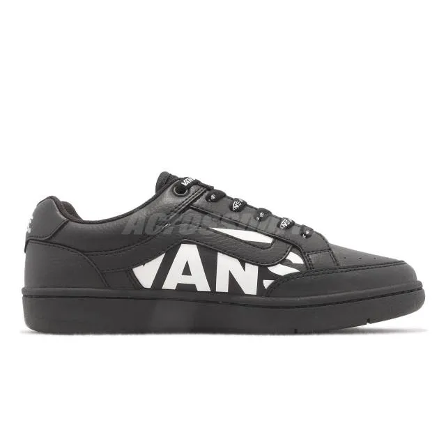 Vans v2960 logo superb black white men unisex casual lifestyle shoes 609862-0002