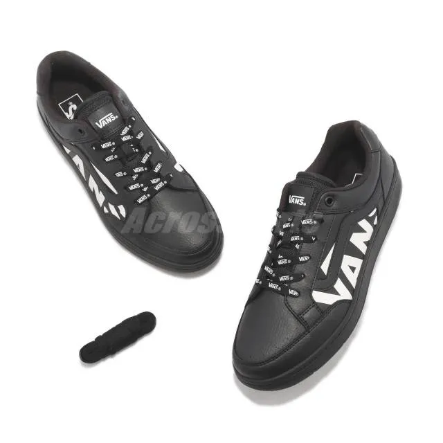 Vans v2960 logo superb black white men unisex casual lifestyle shoes 609862-0002