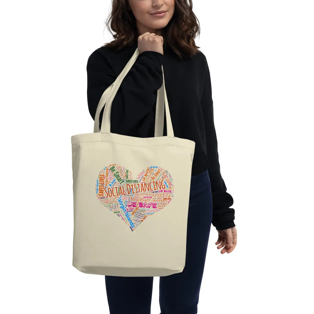 Virgin Islands - Social Distancing Tote Bag - Eco Friendly