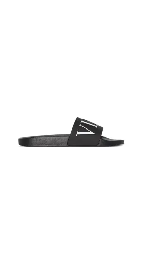 VLTN Rubber Slider - Black