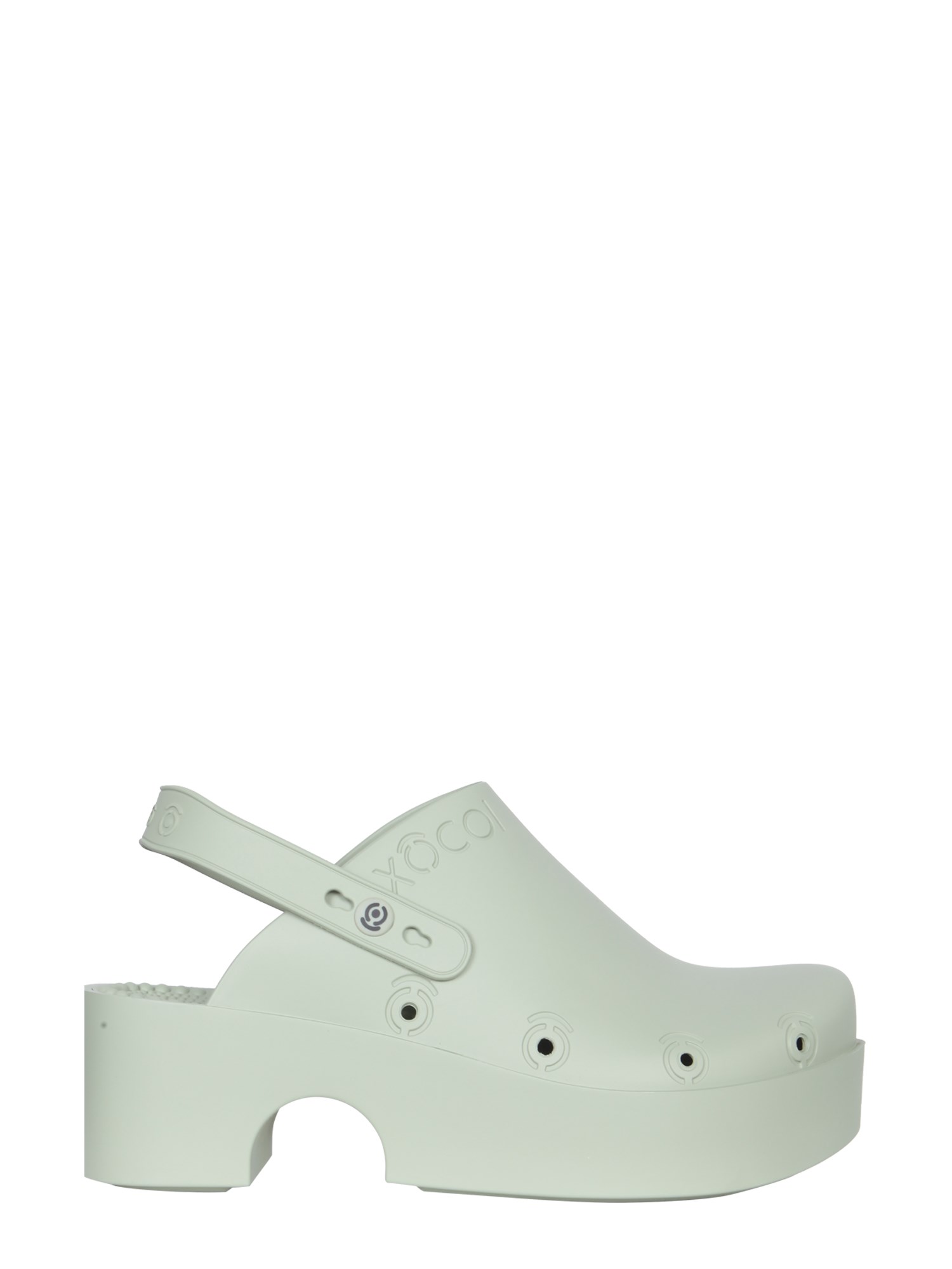 XOCOI    RUBBER SANDAL WITH HEEL