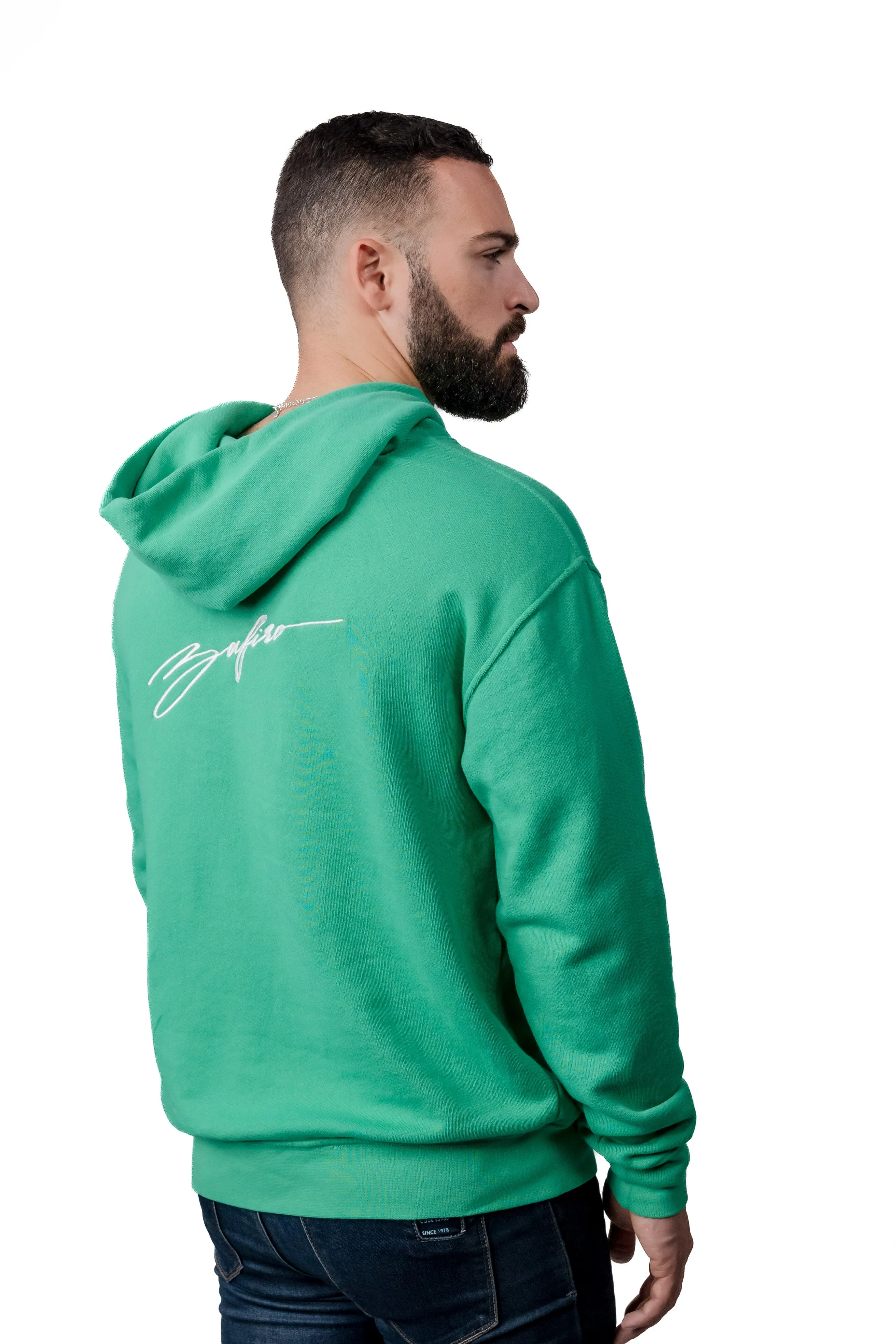 ZAFIRO SIGNATURE HOODIE - GREEN