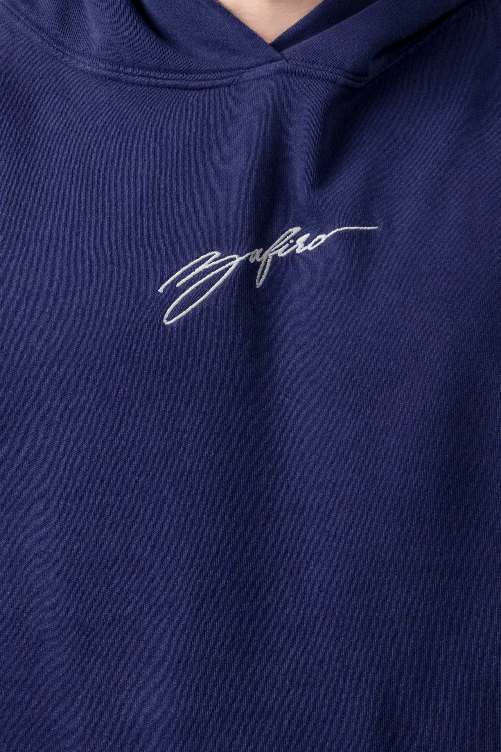 ZAFIRO SIGNATURE HOODIE - NAVY